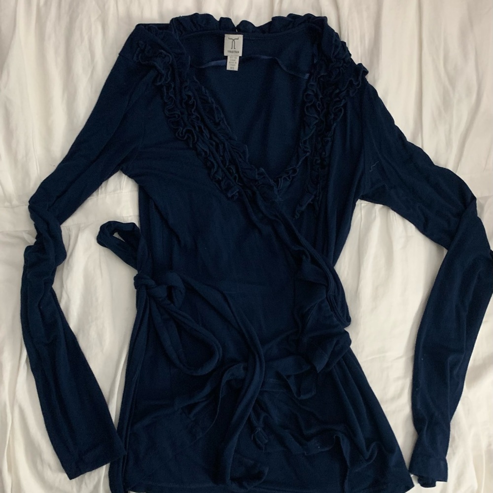 Long Sleeve Tristan Top Perfect for Work or Dinner Out. Like Nee, Worn Once.